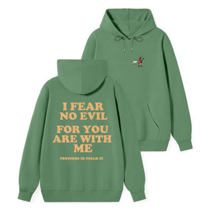 Follow Jesus Fear No Evil Christian Classic Hoodie