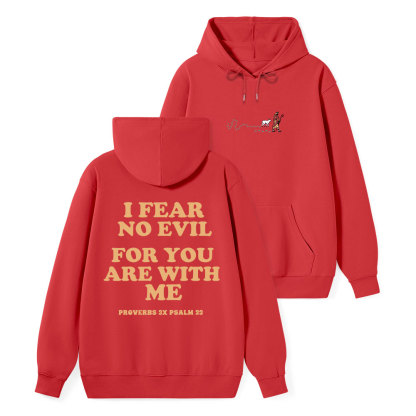 Follow Jesus Fear No Evil Christian Classic Hoodie