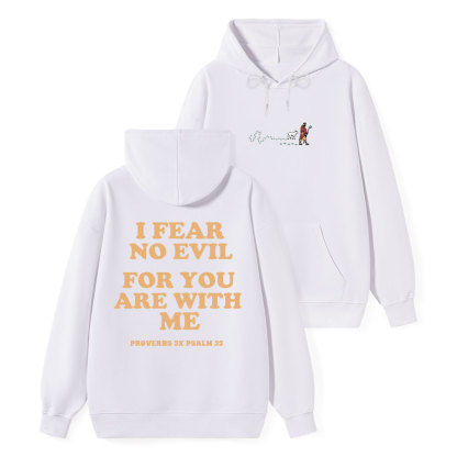 Follow Jesus Fear No Evil Christian Classic Hoodie