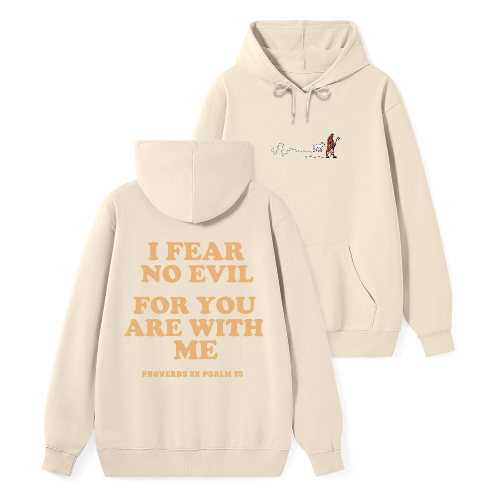 Follow Jesus Fear No Evil Christian Classic Hoodie