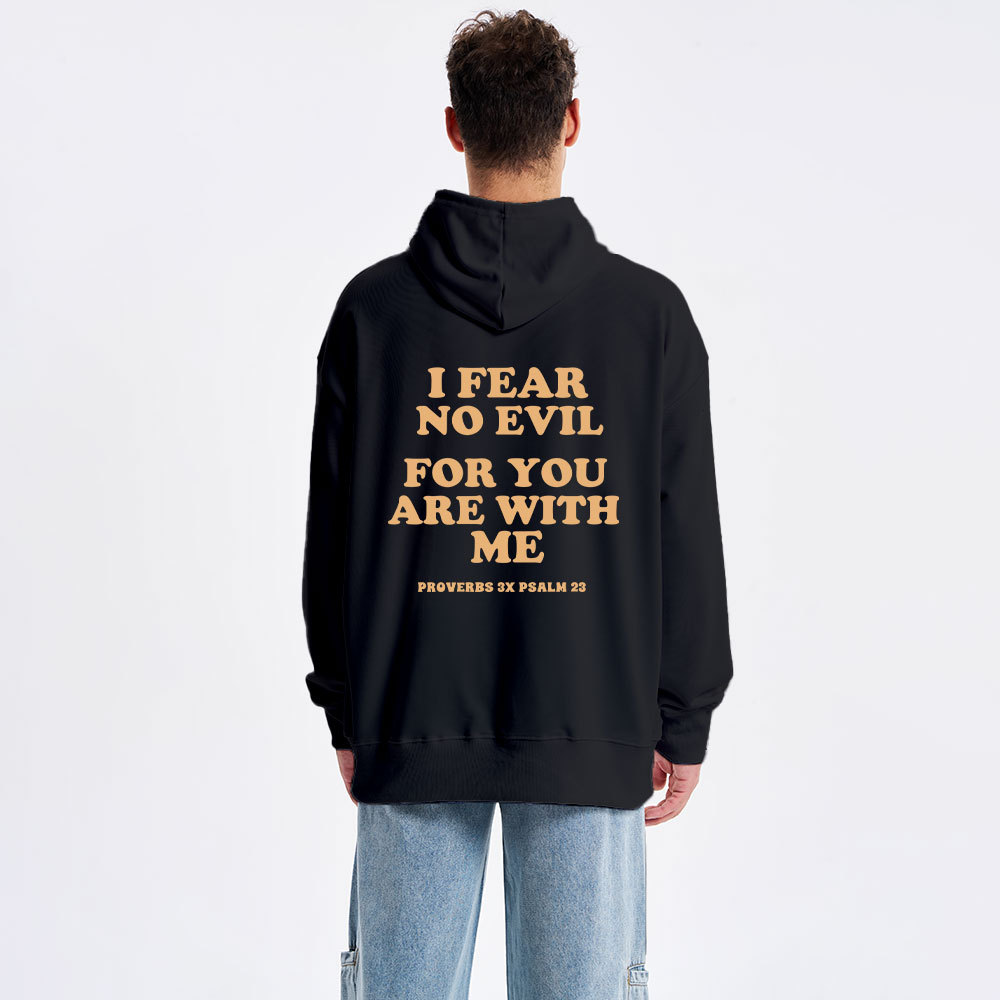Follow Jesus Fear No Evil Christian Classic Hoodie