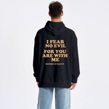 Follow Jesus Fear No Evil Christian Classic Hoodie