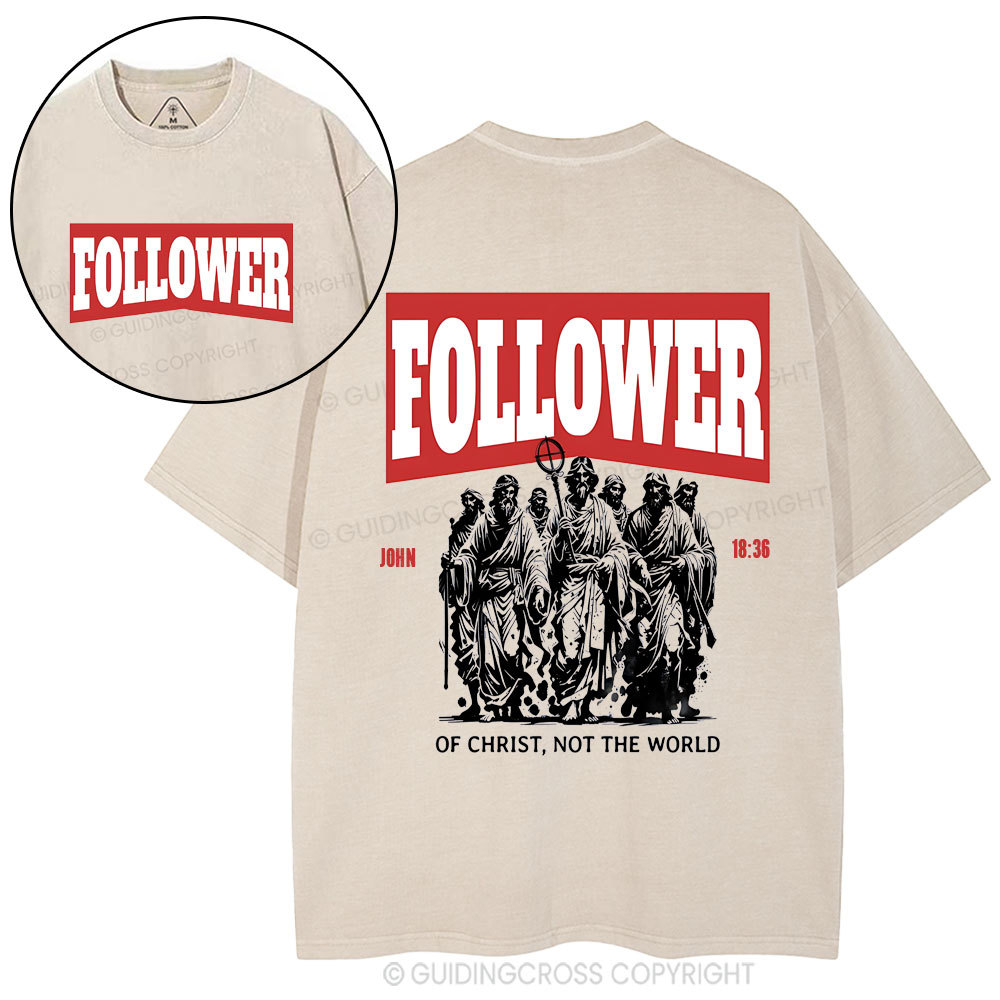 Follower Christian Washed T-Shirt