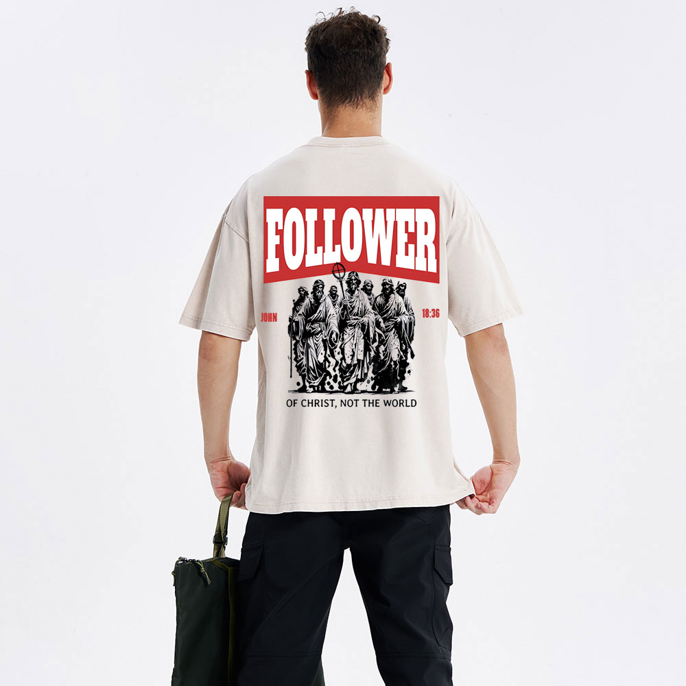 Follower Christian Washed T-Shirt