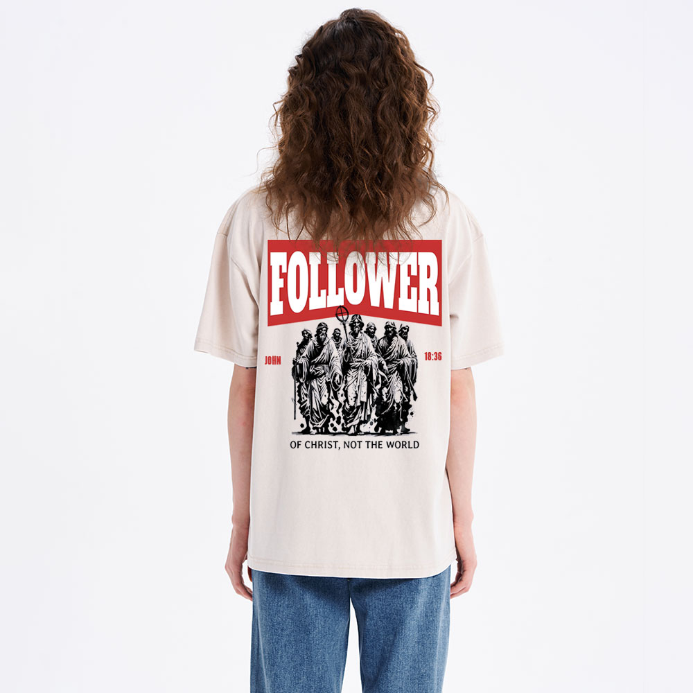Follower Christian Washed T-Shirt