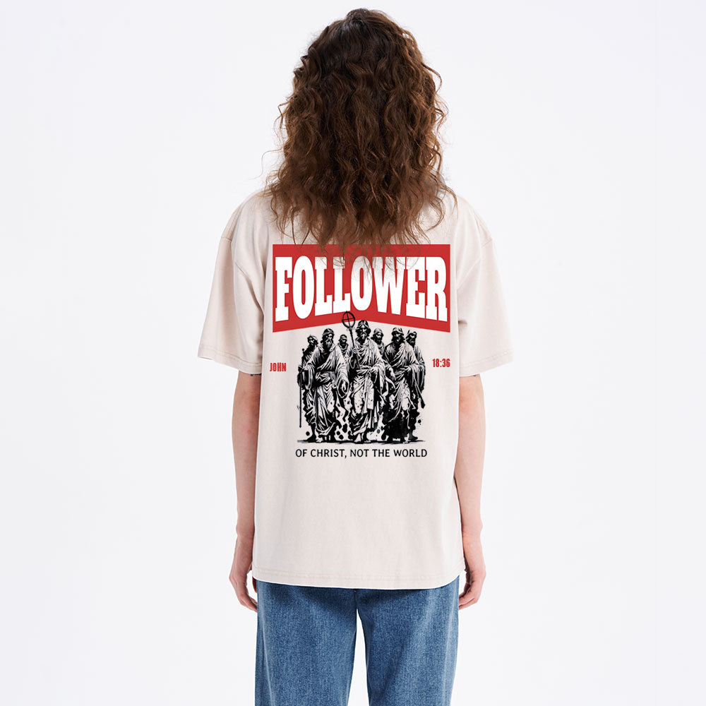 Follower Christian Washed T-Shirt