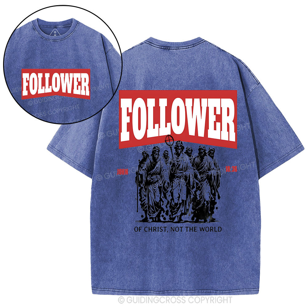 Follower Christian Washed T-Shirt