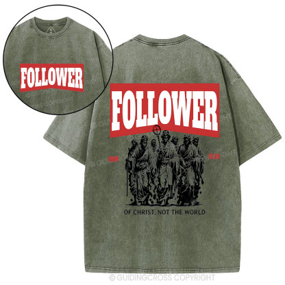 Follower Christian Washed T-Shirt