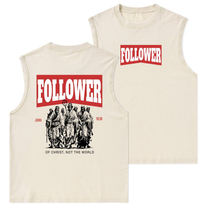 Follower Christian Washed Tank Top