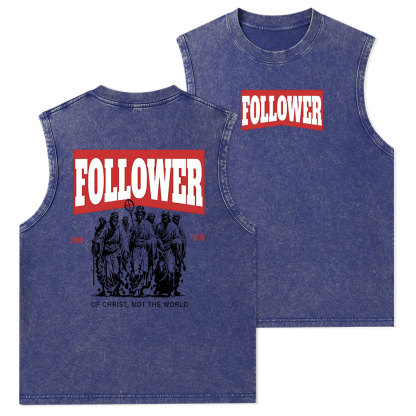 Follower Christian Washed Tank Top