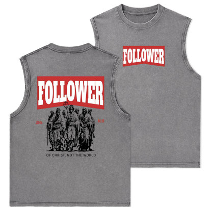 Follower Christian Washed Tank Top