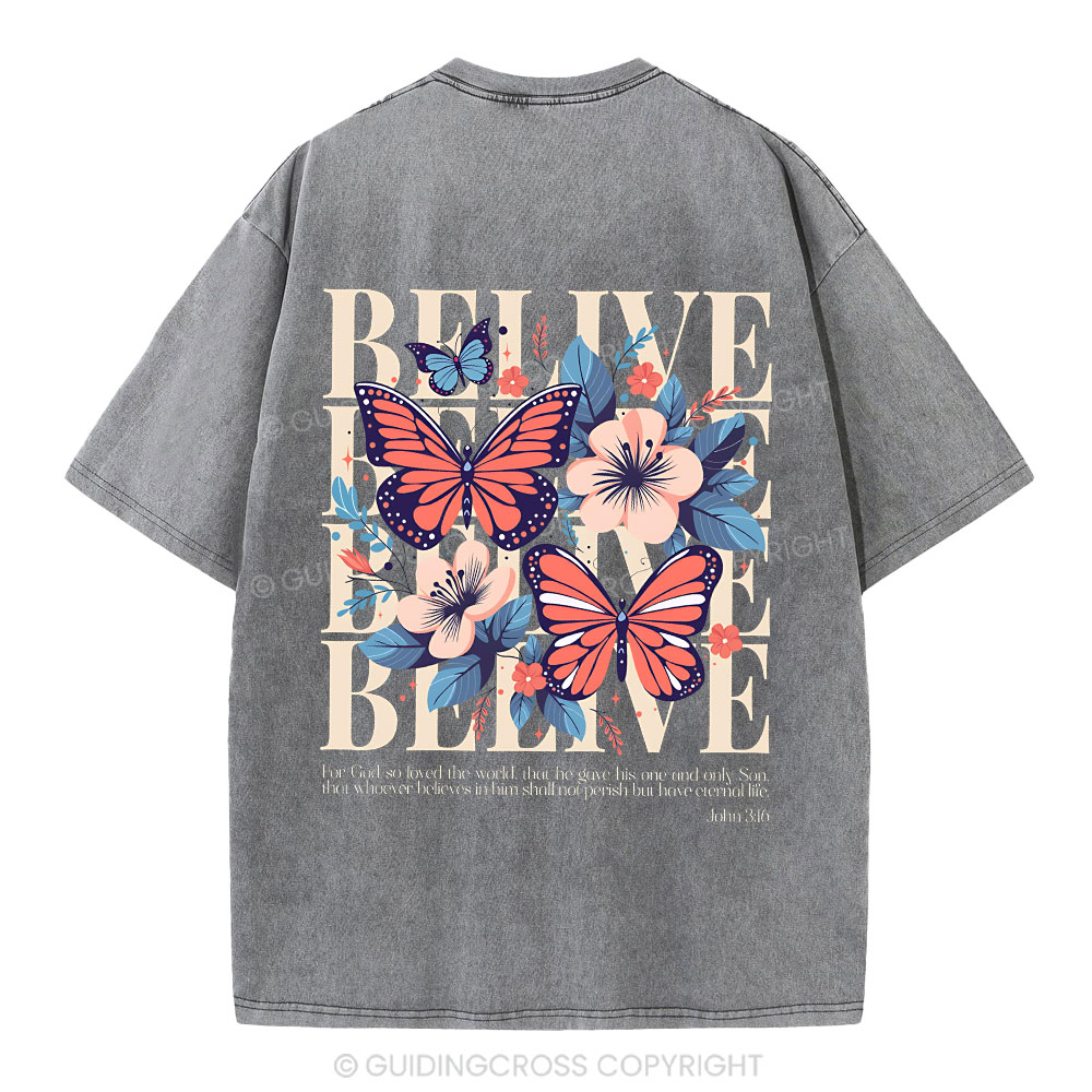 New-Sample Christian Washed T-Shirt Sale - GuidingCross