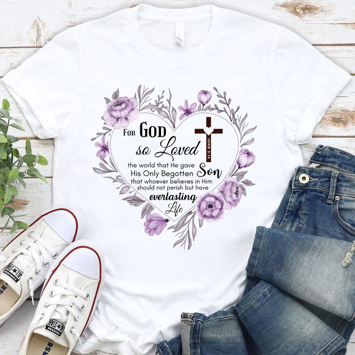 For God So Love The World Christian T-Shirt