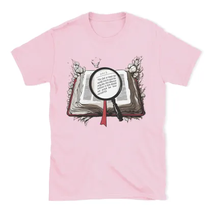 For God So Loved The Word Christian Washed T-Shirt
