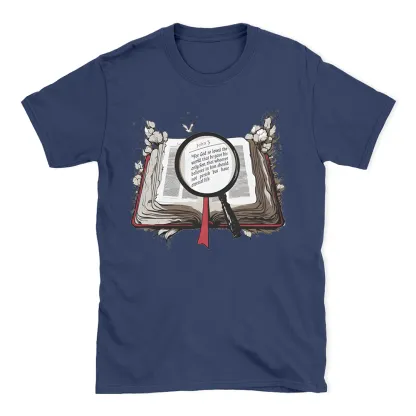 For God So Loved The Word Christian Washed T-Shirt