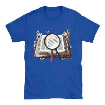 For God So Loved The Word Christian Washed T-Shirt