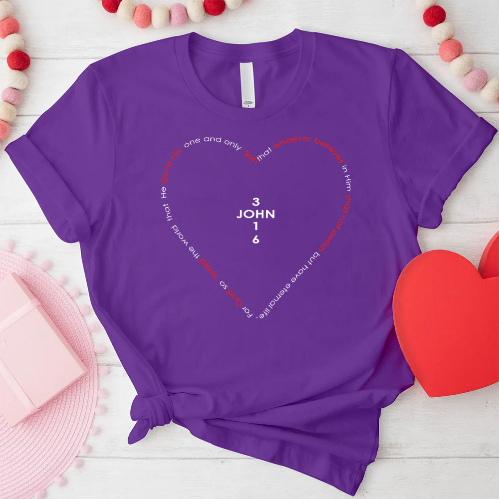 For God So Loved The World Christian T-Shirt
