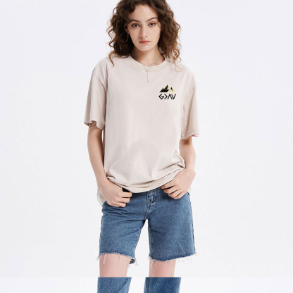 For God So Loved The World Chrisitan Washed T-Shirt