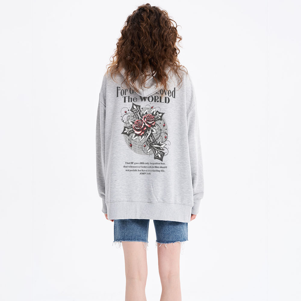 For God So Loved The World Christian Classic Hoodie