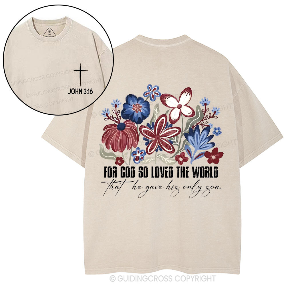 New-Sample Christian Washed T-Shirt Sale - GuidingCross