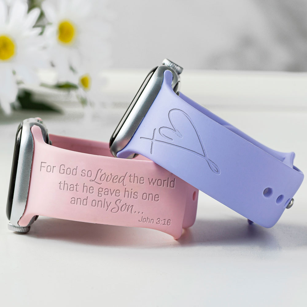 For God So Loved The World Christian Watch Band