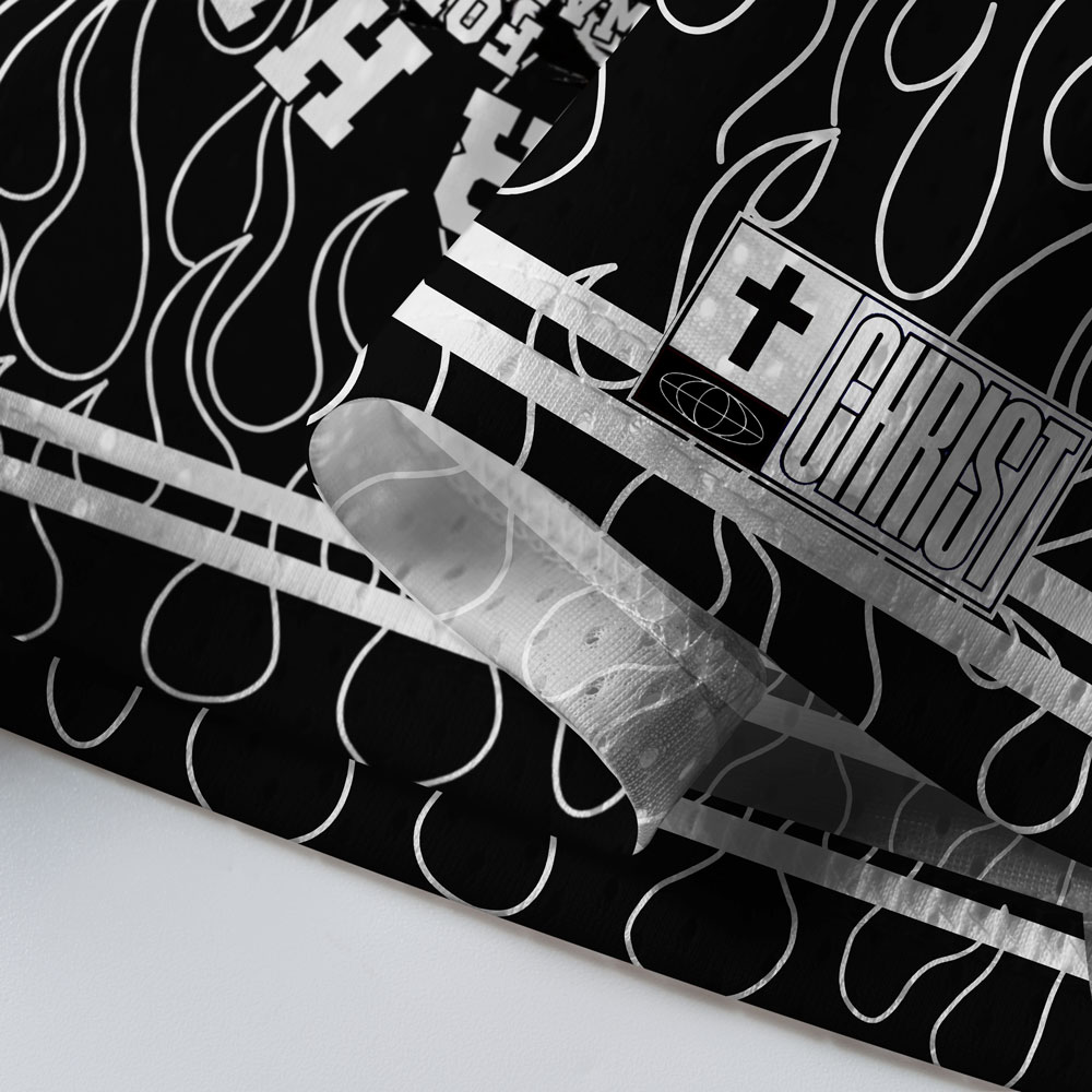 For He Will Command His Angles Christian Mesh Jersey