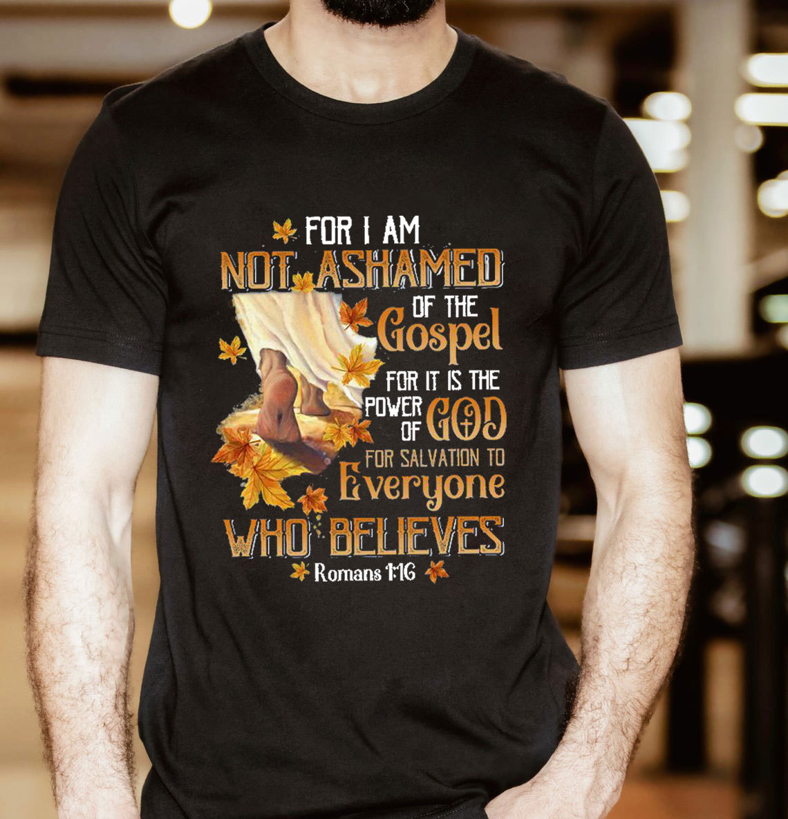 For I Am Not Ashamed Christian T-Shirt