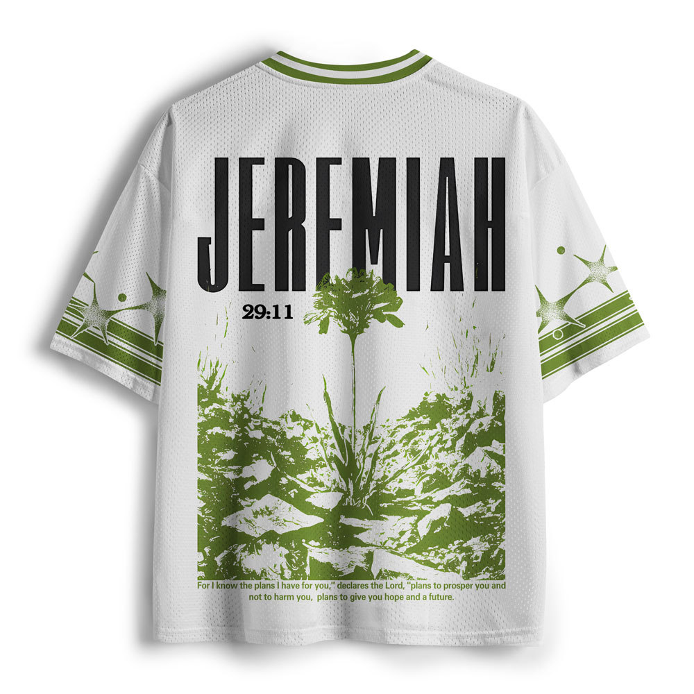 For I Know The Plan Christian Mesh Jersey