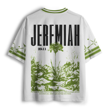 For I Know The Plan Christian Mesh Jersey