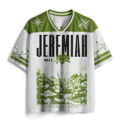 For I Know The Plan Christian Mesh Jersey