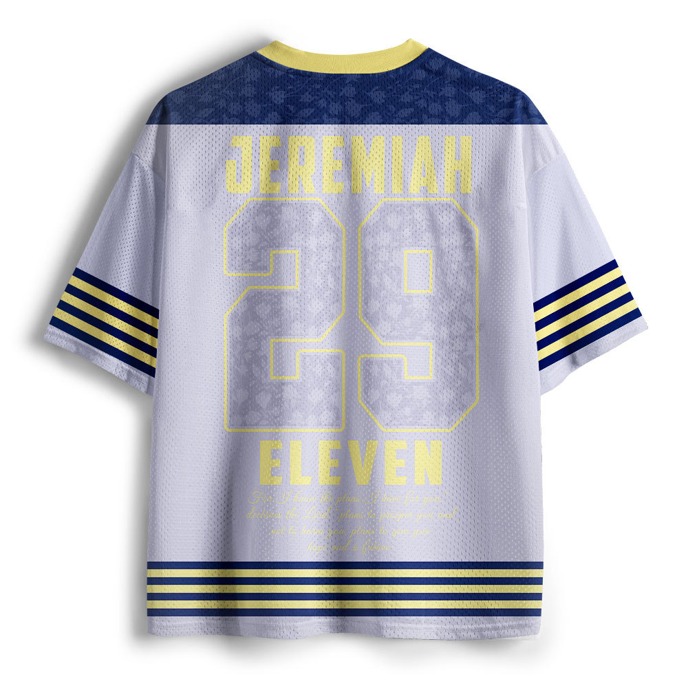 For I Know The Plan I Have For You Christian Mesh Jersey