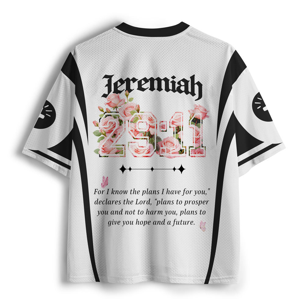 For I Know The Plans Christian Mesh Jersey