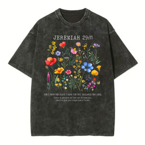 Image of For I Know The Plans Christian Washed T-Shirt