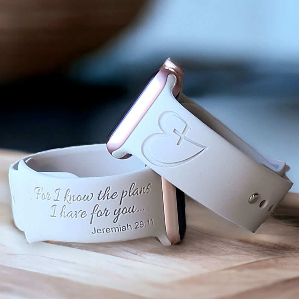 For I Know The Plans I Have For You Christian Watch Band