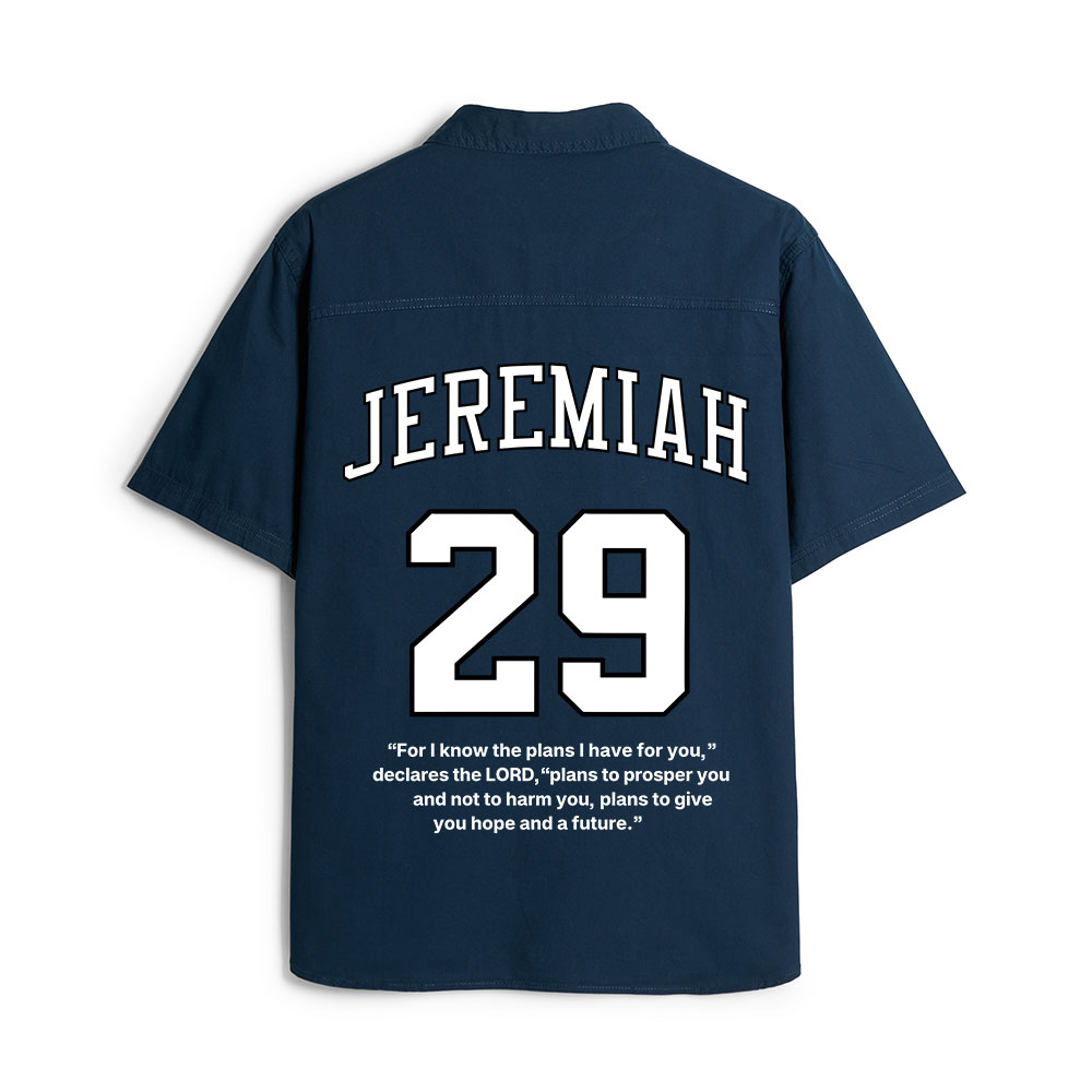 For I Know The Plans I Have For You Christian Work Shirt