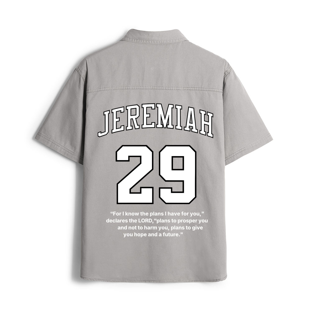 For I Know The Plans I Have For You Christian Work Shirt