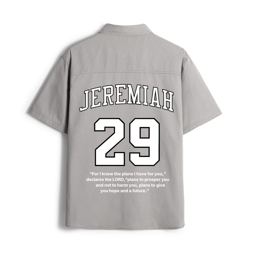 For I Know The Plans I Have For You Christian Work Shirt