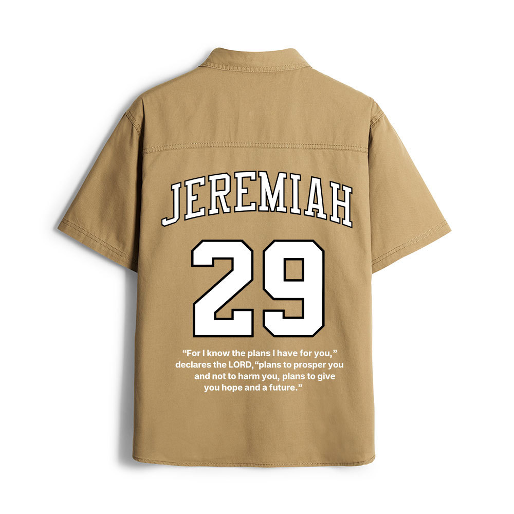 For I Know The Plans I Have For You Christian Work Shirt