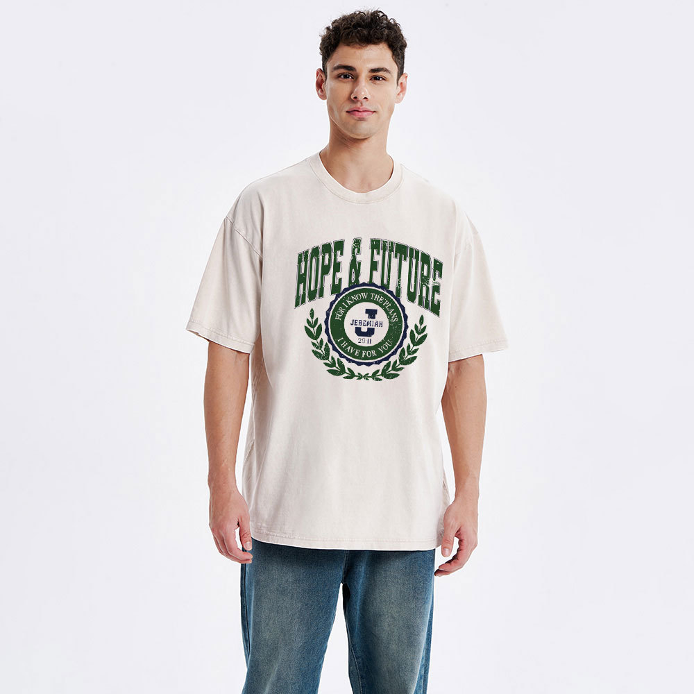 For I Know The Plans I Have For You Washed T-Shirt