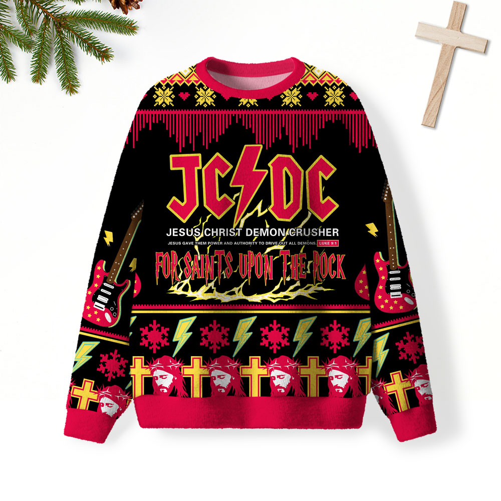 For Saints Upon The Rock Christian Lightweight Sweater