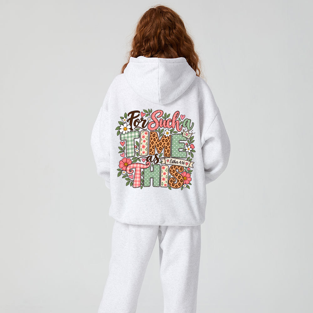 For Such A Time As This Christian Premium Fleece Hoodie Set