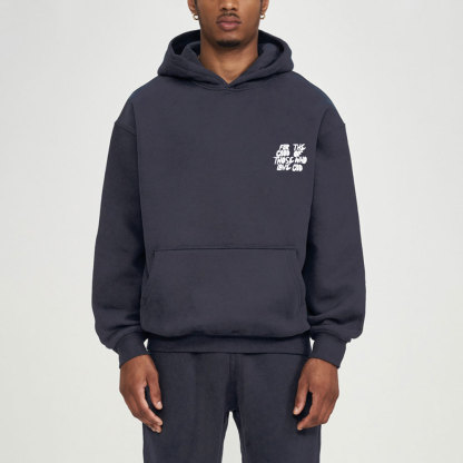 For The Good Of Those Who Love God Christian Fleece Hoodie Set