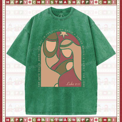 For Unto Christian Washed T-Shirt