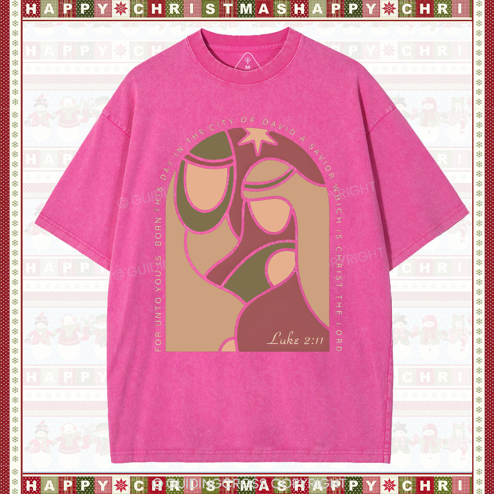 For Unto Christian Washed T-Shirt