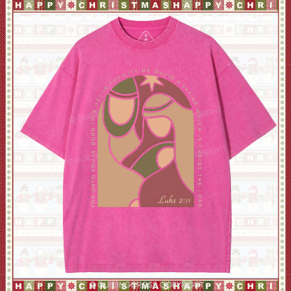 For Unto Christian Washed T-Shirt