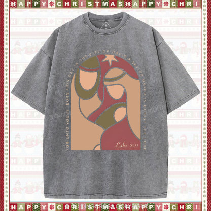 For Unto Christian Washed T-Shirt