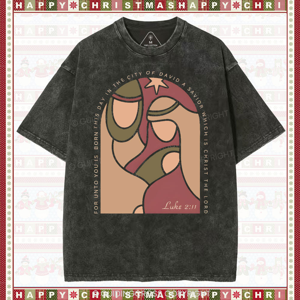 For Unto Christian Washed T-Shirt