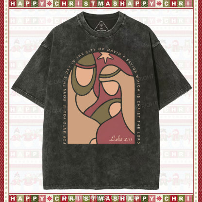 For Unto Christian Washed T-Shirt