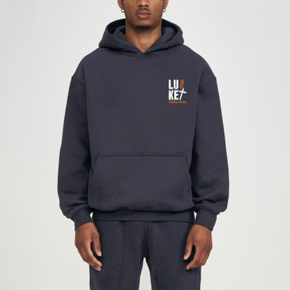 For With God Nothing Shall Be Impossible Christian Fleece Hoodie Set