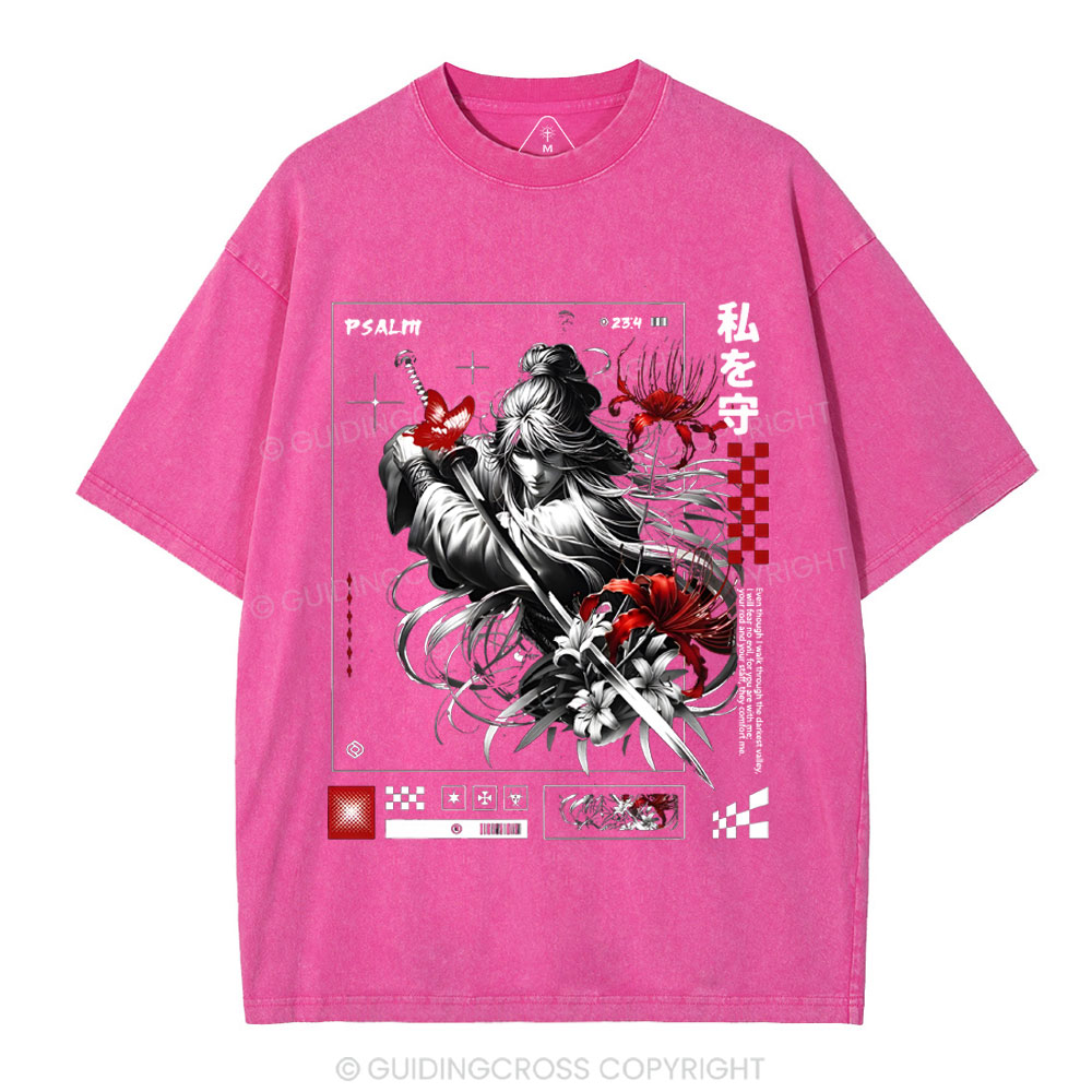 sample washed T-Shirt Sale - GuidingCross